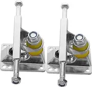 1 Pair Skateboard Bridge Bracket Skateboard Deck Mount Snowboard Storage Rack Skateboard Organizer Bicycle Surfboard Racks Skateboard Rack Skateboard Parts Silver Aluminum Alloy