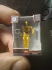 ZURU Disney Mini Brands STAR WARS Gold C-3PO C3PO Figure Ultra Rare OOP