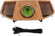 Brilluxa Dashboard Grill Panel, Green Stopwatch Wiring Compatible with Macan 2014-2020, Car Instrument Cluster Cover Replacement 95B 858 189 C 5Q0 (ベージュ)