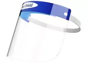 Kids Safety Face Shield - Reusable Adjustable Transparent Full Face Cover - 60