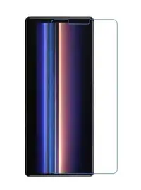 在飛比找Yahoo!奇摩拍賣優惠-【奈米加強防爆】SONY Xperia 1 鋼化玻璃貼 貼膜