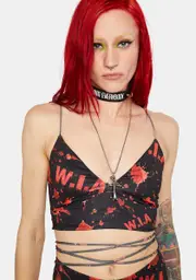 [W.I.A] Dread Crop Tank Top