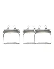 [Maxwell & Williams] Refresh Canister Set 750ml 3 Piece in Clear