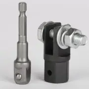 1/2 Inch Scissor Jack Adapter and Socket Adapter Chrome Vanadium Steel xiZTy