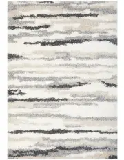[Rug Culture] Moonlight Neptune Slate Rug in White