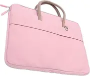 TEHAUX Notebook Computer Para Laptop Pink Laptop Shockproof Computer Bag Laptop Shoulder Bag Women Laptop Carrying Pouch Bag for Laptop Organizer Travel Laptop Bag Polyester