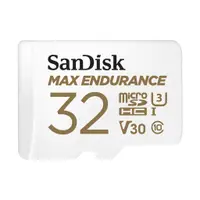 在飛比找蝦皮商城優惠-SanDisk MAX ENDURANCE 32G micr