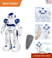 Interactive Gesture Sensing Programmable RC Robot Toy - Rechargeable - Ages 3-12