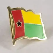 Guinea Bissau, Guiné-Bissau Flag Lapel / Hat Pin NEW