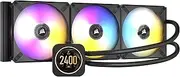 CORSAIR iCUE H170i Elite LCD Display Liquid CPU Cooler - Custom IPS LCD Screen - 48 Dynamic RGB LEDs - 140mm Fans - 420mm Radiator - Commander CORE Smart Lighting Controller, Black (CW-9060063-WW)