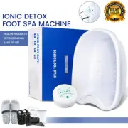 Ionic Detox Foot Bath Tub Spa Chi Cleanse Machine For Home Club With Storage Box