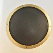 10 Inch Speaker Cover Golden Frame Metal Mesh Grills For Car Audio DJ PA Speaker