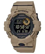 Casio G-SHOCK Move GBD-800 Series Black Dial Beige Resin Watch GBD800UC-5
