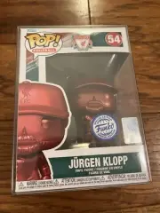 Liverpool FC JURGEN KLOPP Metallic Red Funko Pop! - Ltd Edition WITH Protector