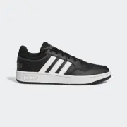 Adidas Men's Hoops 3.0 Low Classic Vintage Shoes Core Black/Cloud White/Grey Six