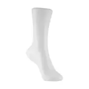 Female Legs Feet Foot Mannequin Sock Display Mold Short Stocking, Female White