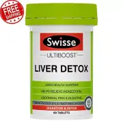 Swisse Ultiboost Liver Detox 60 Packs for Lever Health Support