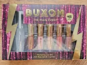BUXOM The Main Event Lip Plumping set - New in box 6 pc set Lip Polish/Gloss