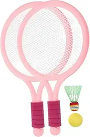 UPKOCH Portable Badminton for Lightweight Rackets with Shuttlecocks Versatile Outdoor Sports for Kindergarten Play Enhancing Teamwork and Physical Development