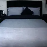 Black 3 Tone Quilt Cover Set + Fitted Sheet Single