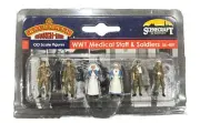 Bachmann OO Gauge- WW1 Medical Staff & Soldiers- New Pack