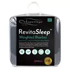 Onkaparinga Adults 5kg Cotton 122x183cm Weighted Blanket Home Bedding Charcoal