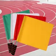 Starting Flag Referee Flag Sports Competition Hand Flag Red/green/yellow/white