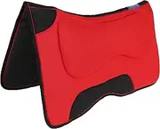 CHALLENGER Horse Saddle PAD Western Contoured Neoprene Shock Absorbing Saddle 39200RD