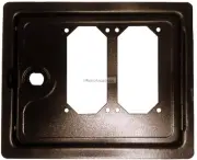 Arcade Game Coin Door with Dual coin selector mounts for Mame Jamma Org Cabinets