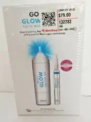 GO Smile Glow on the Go Teeth Whitening Blue Light Device & Whitening Pen