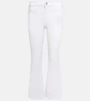 [Frame] Frame Le Crop Flare Mini Slits high-rise jeans 26 white