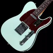 Fender: American Ultra Luxe Telecaster Rosewood Transparent Surf Green