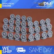 SBS 3D032 1/35 Sd.Kfz 251 roadwheel set with hollowed hubs Resin model kit