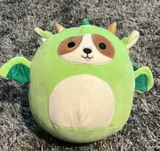 Halloween Squishmallow 8" Reginald the Corgi Dragon Costume Plush Stuffed Animal