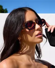 [Indie Eyewear] Indie Eyewear Women's Isabela Sunglasses in Tort/Brown One Size Tort/Brown