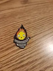 calcifer pin Badge Howls Anime Enamel