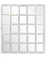 The Howard Elliott Collection Superior White Window Mirror NoSize NoColor
