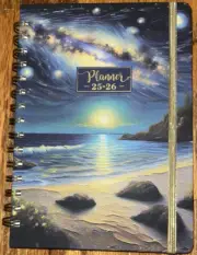 Pinchoco 2025-2026 Planner - Academic 2025-2026, Jul. 2025 - Sea Beach Blue