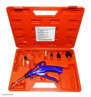 AIR BLOW GUN KIT – air tool – pneumatic tools – multiple nozzles & shield – OSHA