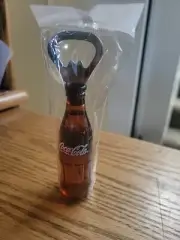 Coca Cola Portable Metal Bottle Opener & Fridge Magnet Tools Coke