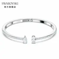 在飛比找momo購物網優惠-【SWAROVSKI 官方直營】Attract 白金色時尚簡