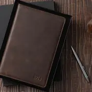 Mens Personalised A5 Leather Notebook Holder