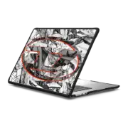 MacBook Air 15-inch (M2 - M4) Impact Case DIESEL Monochrome Bandana Oval D Laptop Case