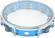 VINTORKY Music Toys for Boys and Girls Handheld Tambourine Percussion Musical Instrument Party Tambourine Hand Drum Toy Easy to Carry