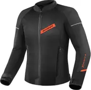 SHIMA X-Mesh 2.0 Motorcycle Textile Jacket, black-red, Size M for Men Black Red