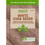 Macro White Chia Seeds 350g