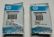2 HP 60 Tri Color Printer Ink Cartridge Lot NEW Sealed Expired No Box Inkjet