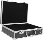 Tofficu Multi Functional Aluminium Alloy Carrying Box Portable Tool Case with Ergonomic Handle for Home Tool Storage and Travel Use