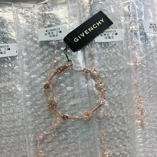 (Little bee小蜜蜂精品) Givenchy 紀梵希 水晶手鍊 兩色可選