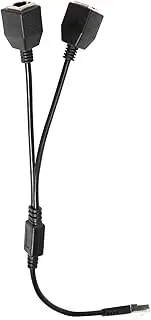RJ45 1 Male to 2 Female Ethernet Splitter Cable for Super Cat5, Cat6, Cat7 LAN Ethernet Network Extension Cable Adapter
